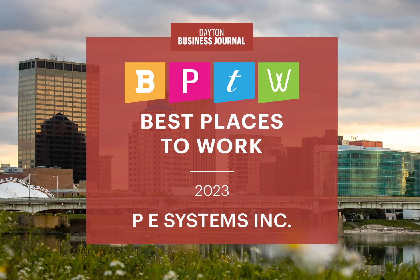 P E Systems Recognized as Best Places to Work in the Dayton Region for 2023